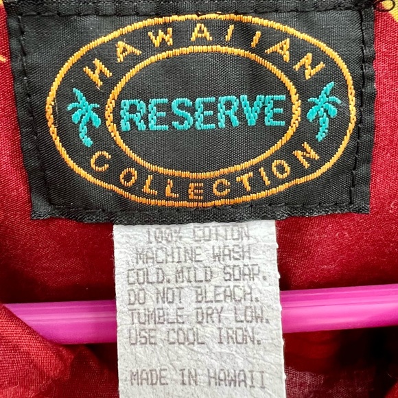 Vintage Hawaiian Reserve Collection Men’s Shirt - Made in Hawaii - Picture 2 of 9